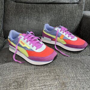Puma Women’s  Shoes Future Rider 4 Sneakers Size 7 389348-01 VGUC